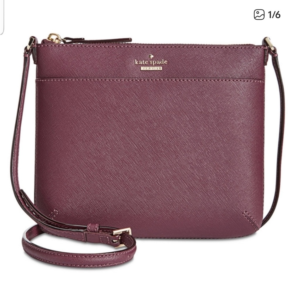 Kate Spade Plum Crossbody Bag
